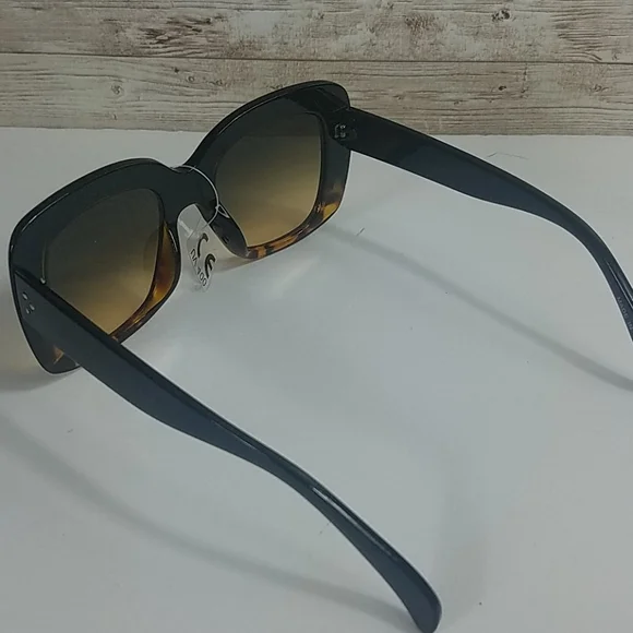 NWOT, Fashion Sunglasses, Dark Tortoise, square - Picture 5 of 8